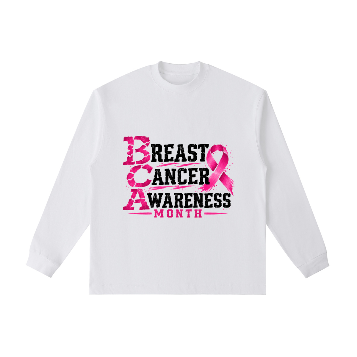 BCA Cancer Essential Cotton Long Sleeve T-Shirt