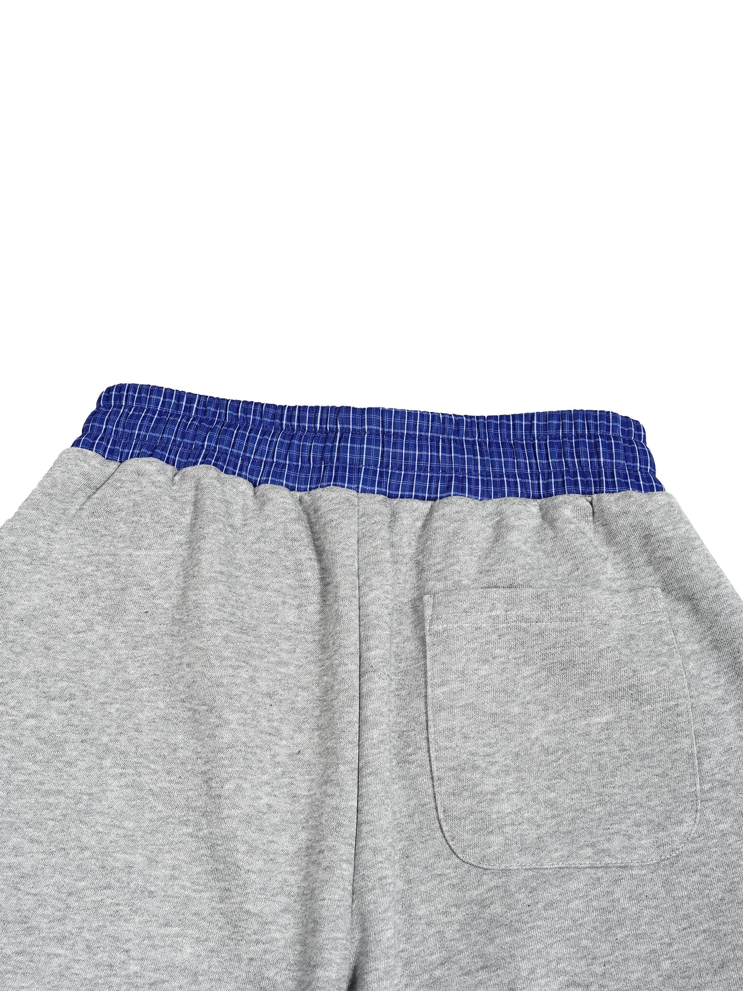 BCA Love Plaid Waistband Barrel Sweatpants