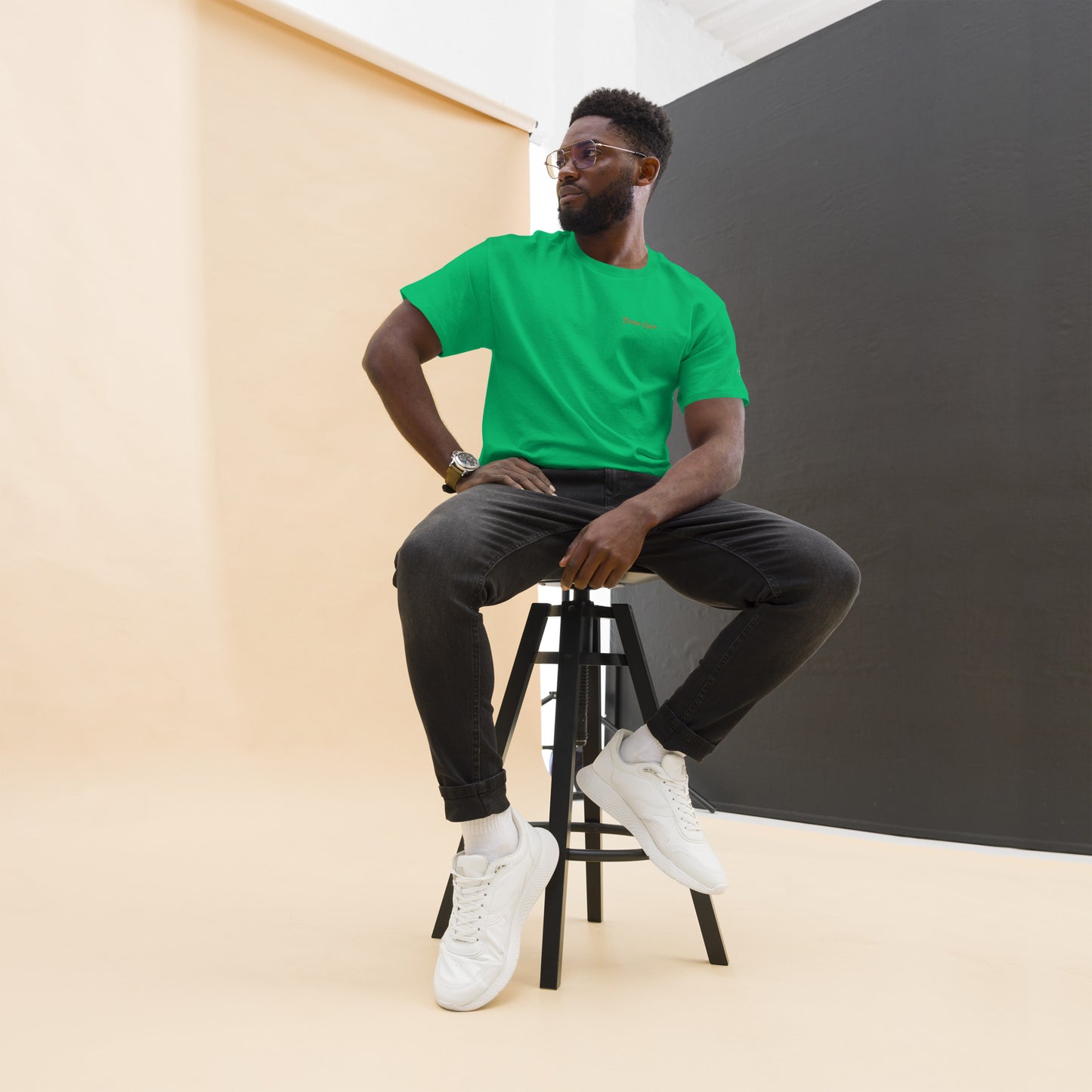 Embroidered Broken Cycle Tee