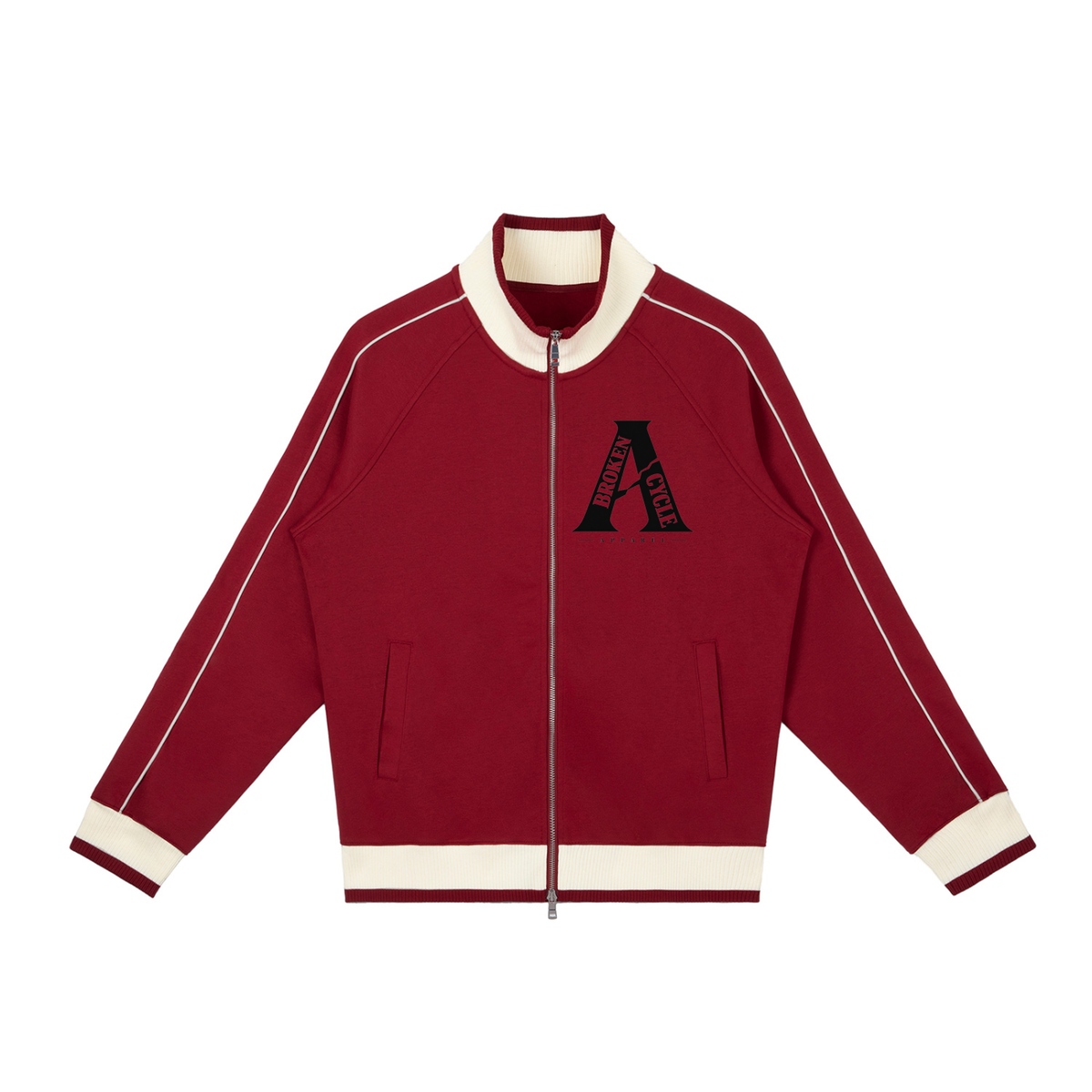 Jacket,Zip,Track