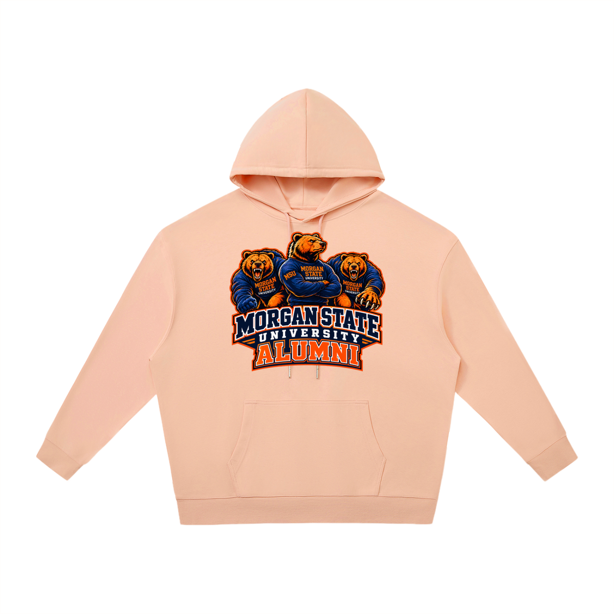 MSU Alumni Unisex Relaxed Pullover Hoodie