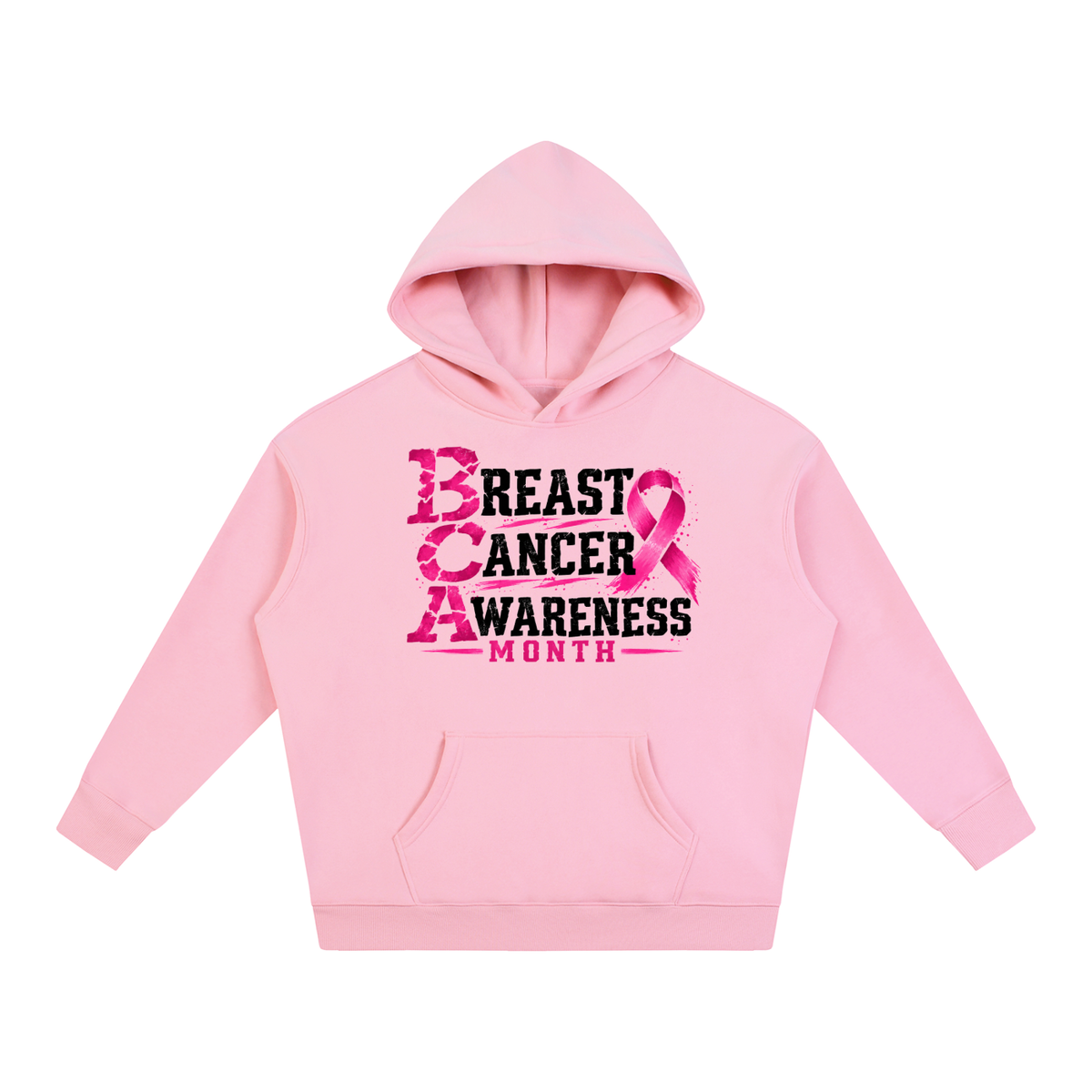 BCA Cancer Oversize Fleeced Hoodie