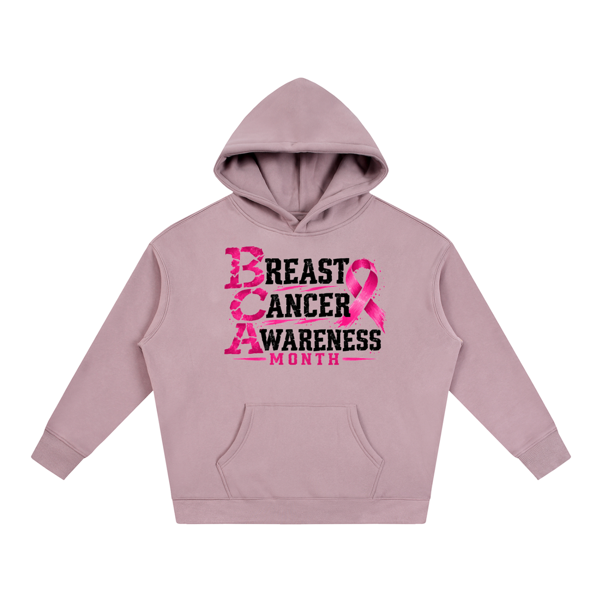 BCA Cancer Oversize Fleeced Hoodie