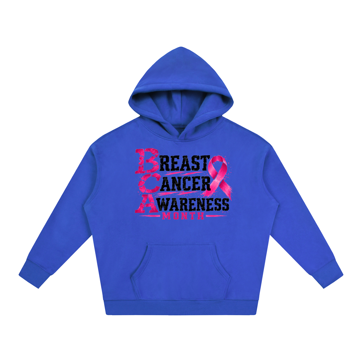BCA Cancer Oversize Fleeced Hoodie