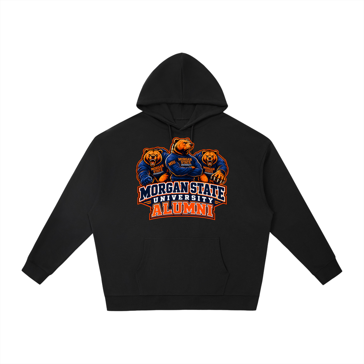 MSU Alumni Unisex Relaxed Pullover Hoodie