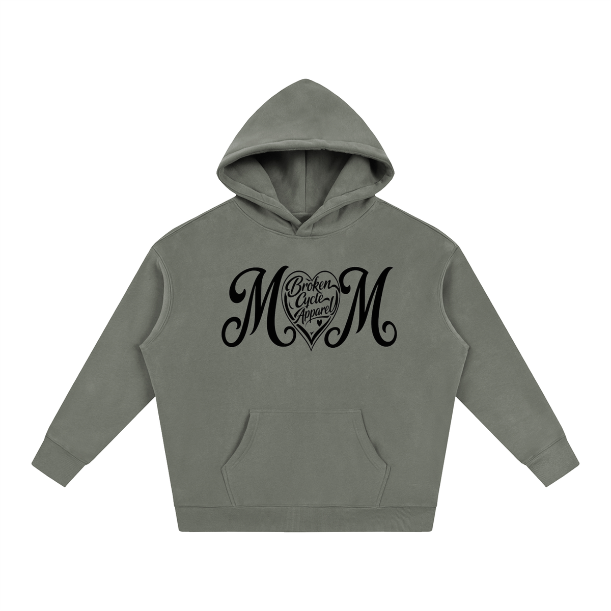 MOM Oversize Fleeced Hoodie