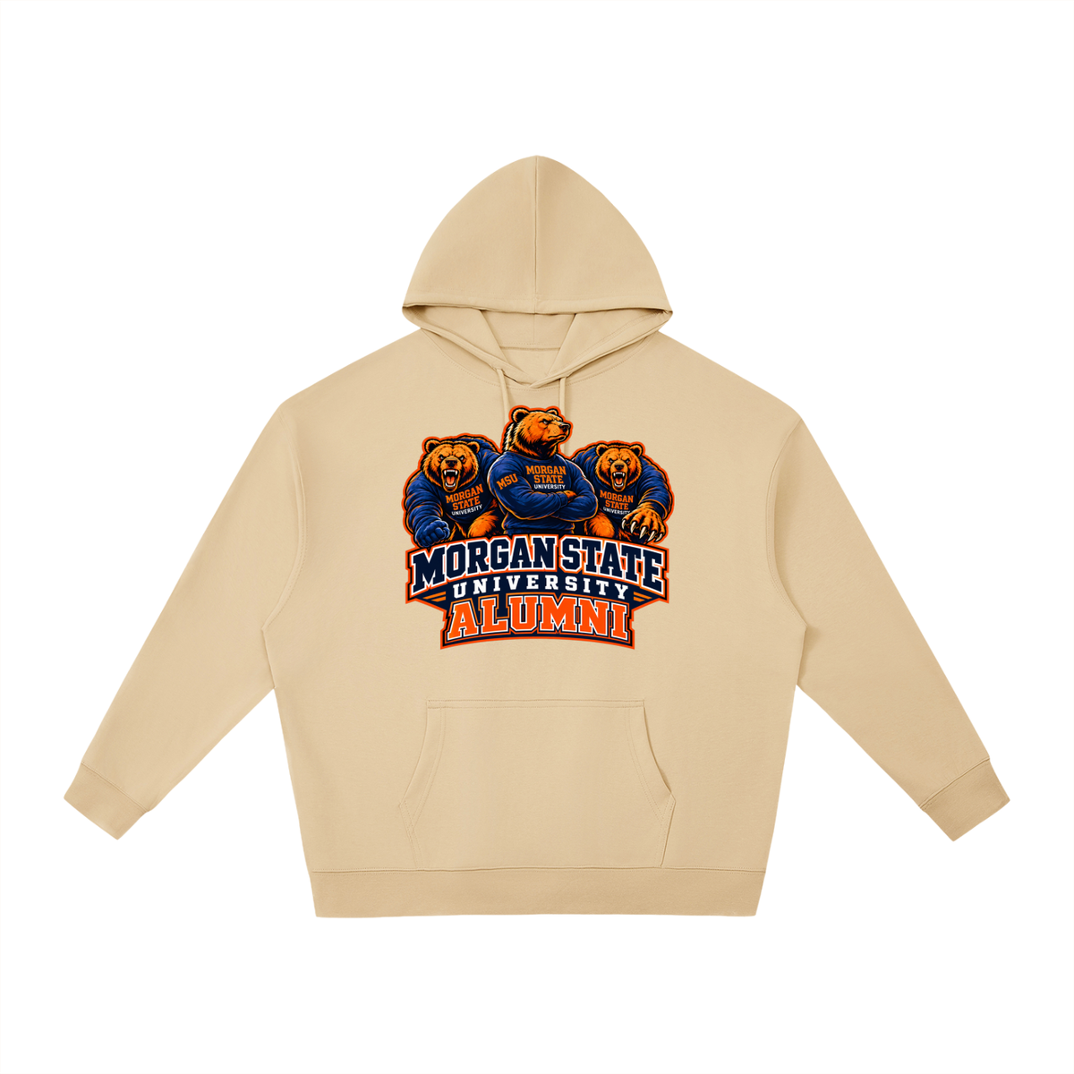 MSU Alumni Unisex Relaxed Pullover Hoodie