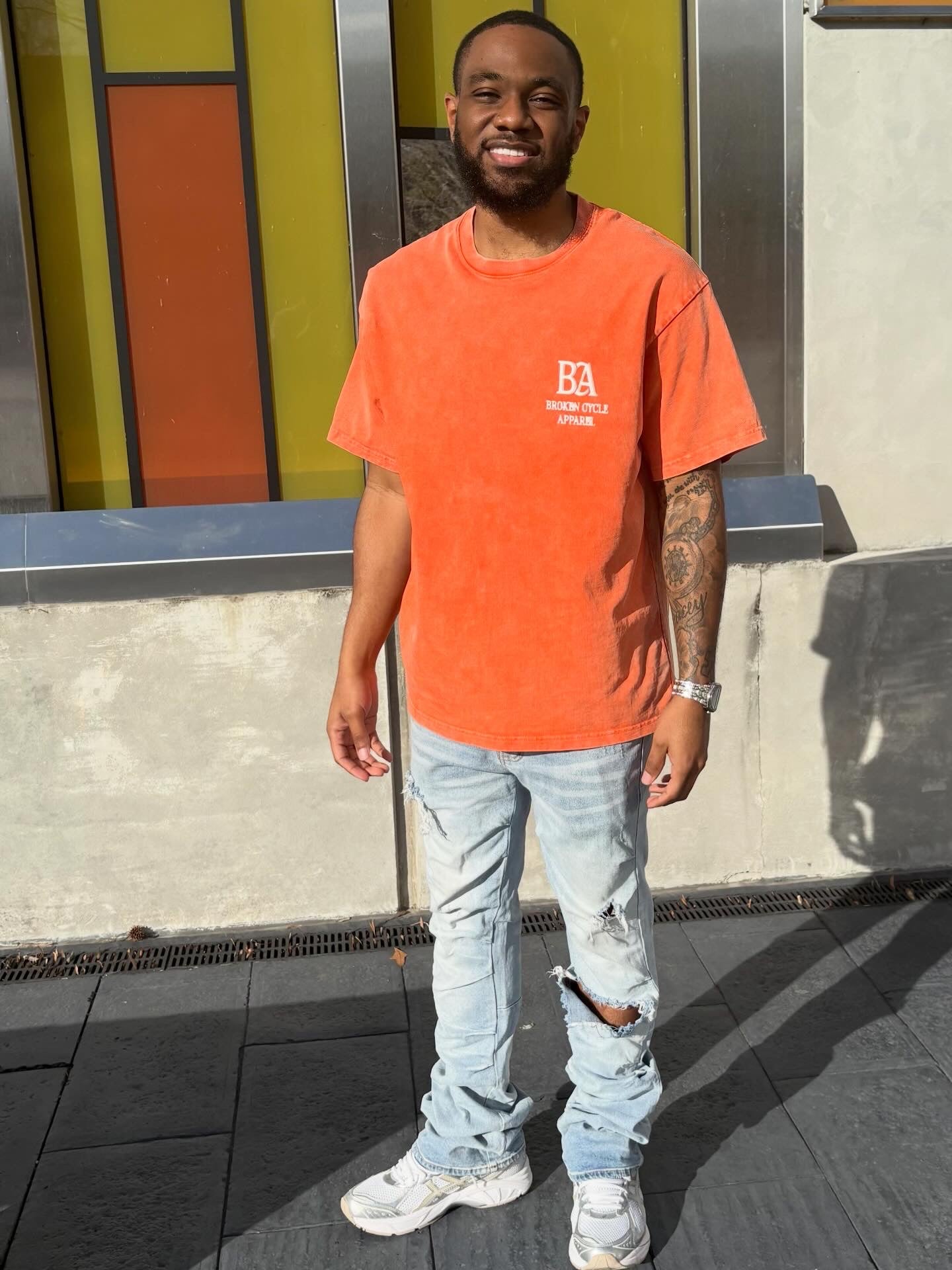 Oversized Shooting Stars Tee