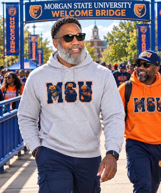 MSU Bear Unisex Hoodie