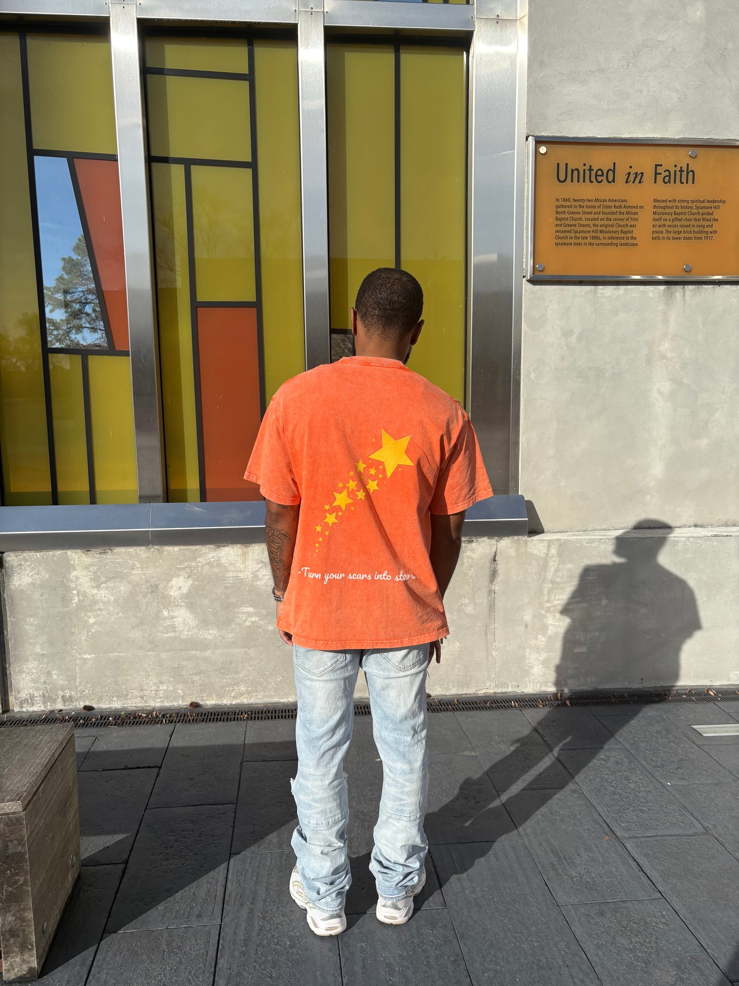 Oversized Shooting Stars Tee