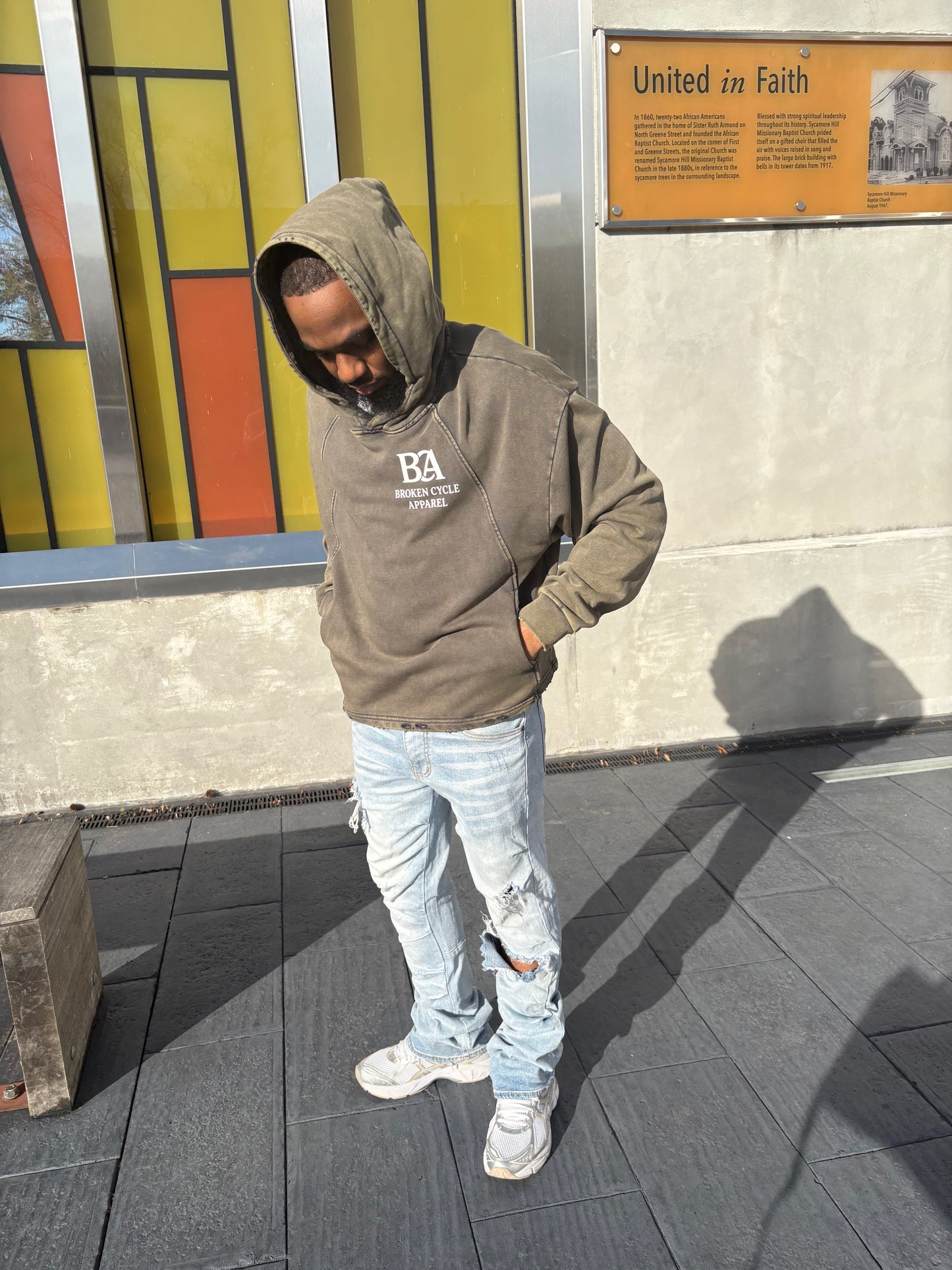 Walking In Faith Hoodie