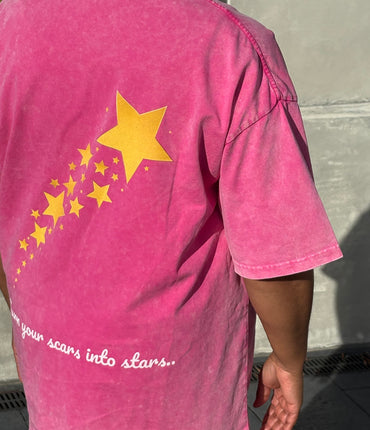 Oversized Shooting Stars Tee