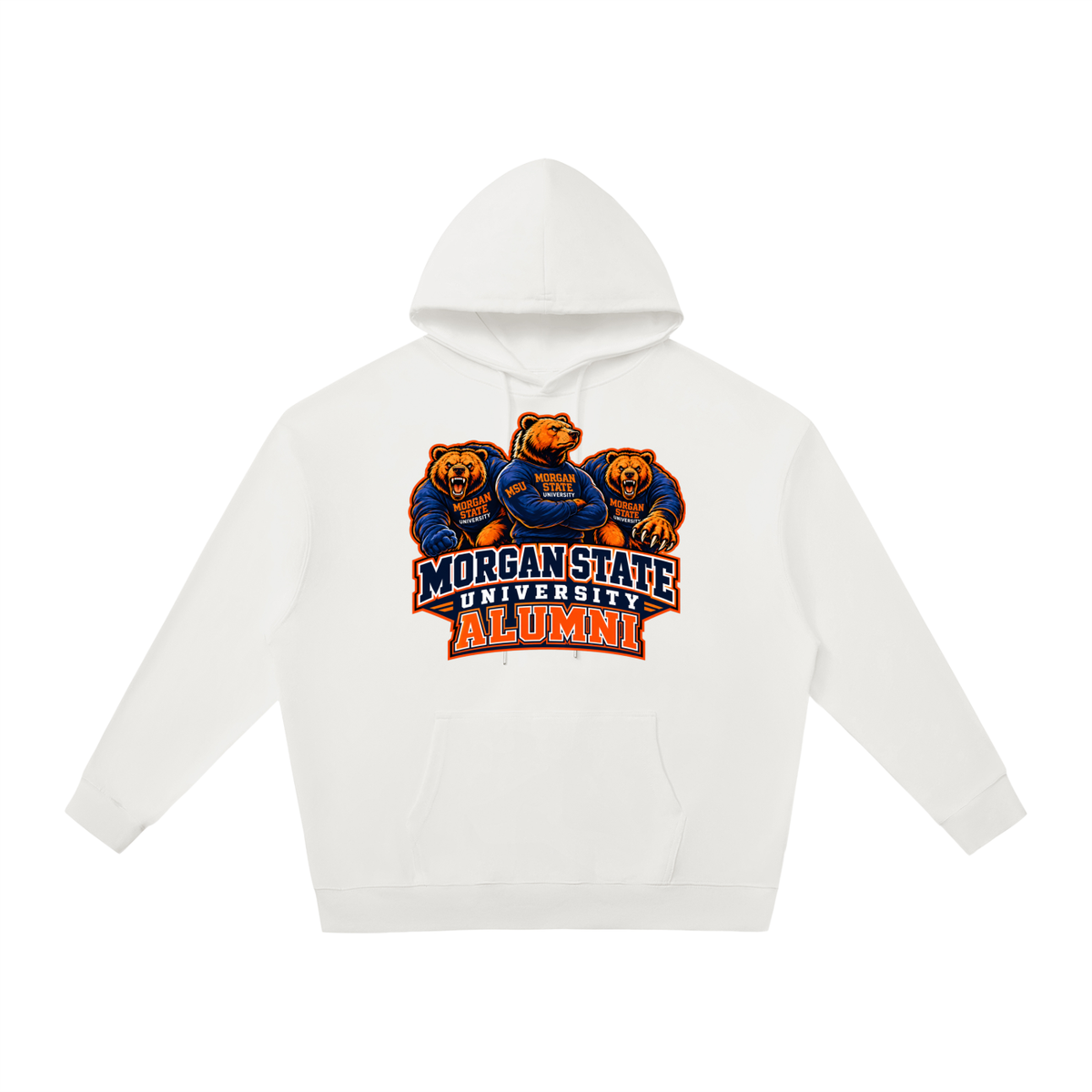 MSU Alumni Unisex Relaxed Pullover Hoodie