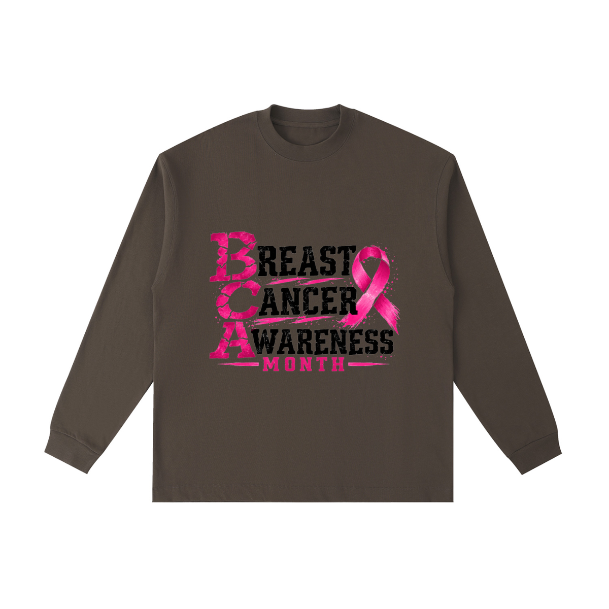 BCA Cancer Essential Cotton Long Sleeve T-Shirt