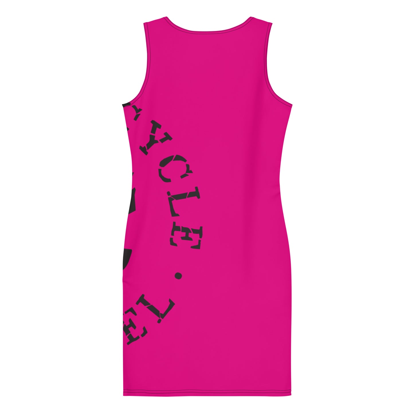 Hot Pink Sublimation Cut & Sew Dress