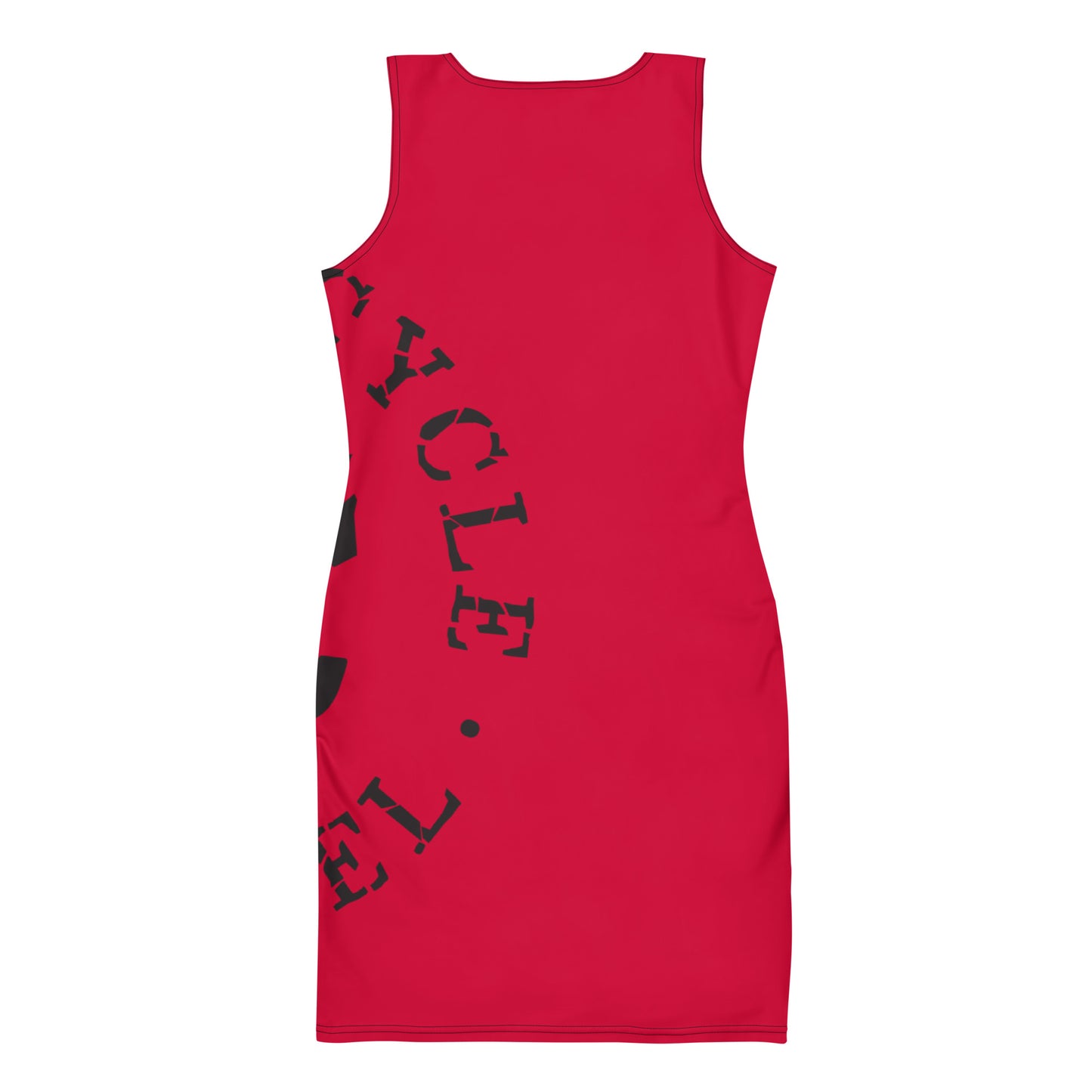 Red Sublimation Cut & Sew Dress