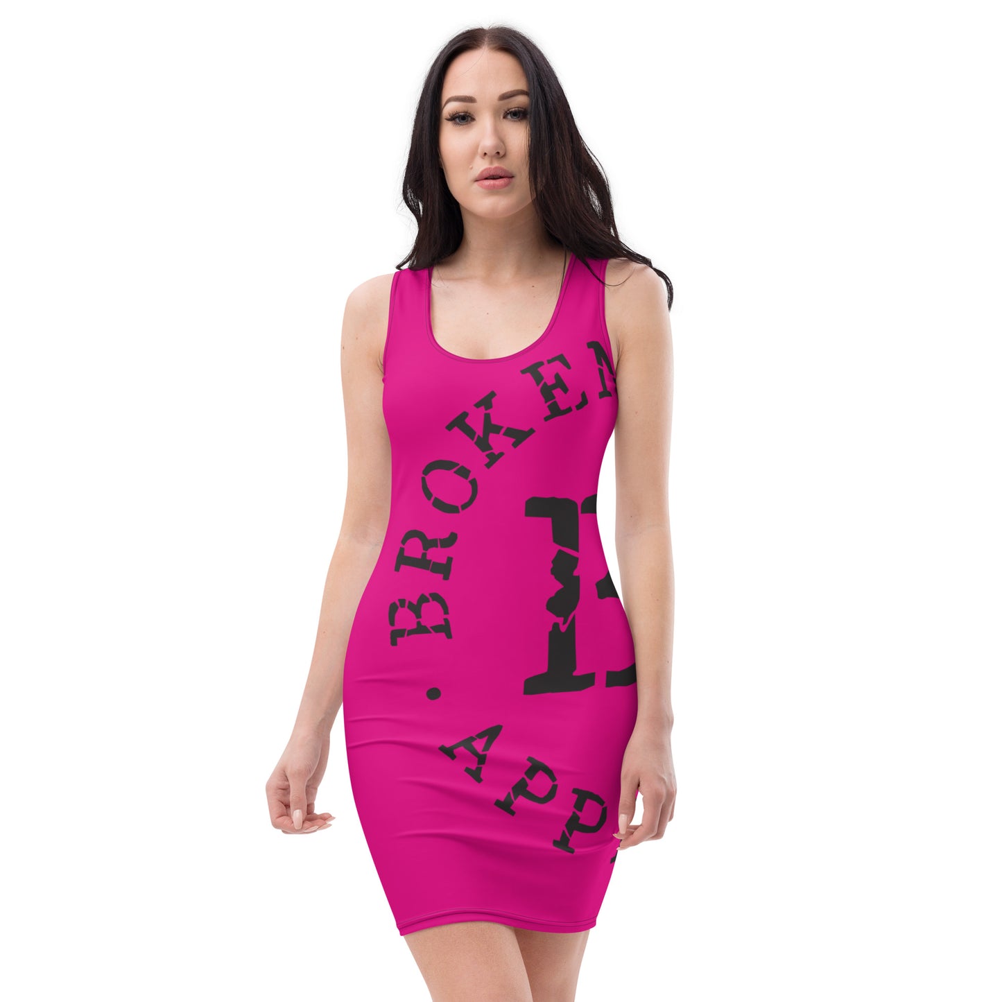 Hot Pink Sublimation Cut & Sew Dress