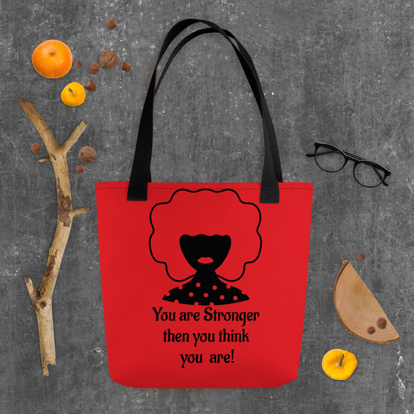 Red Tote bag