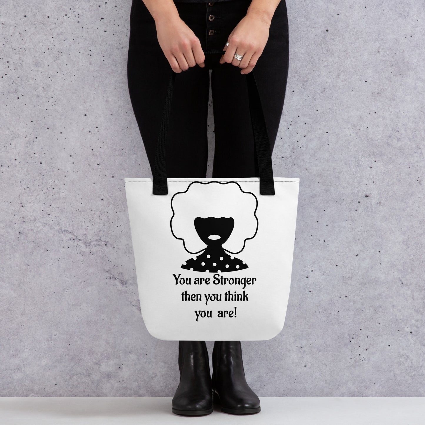 White Tote bag