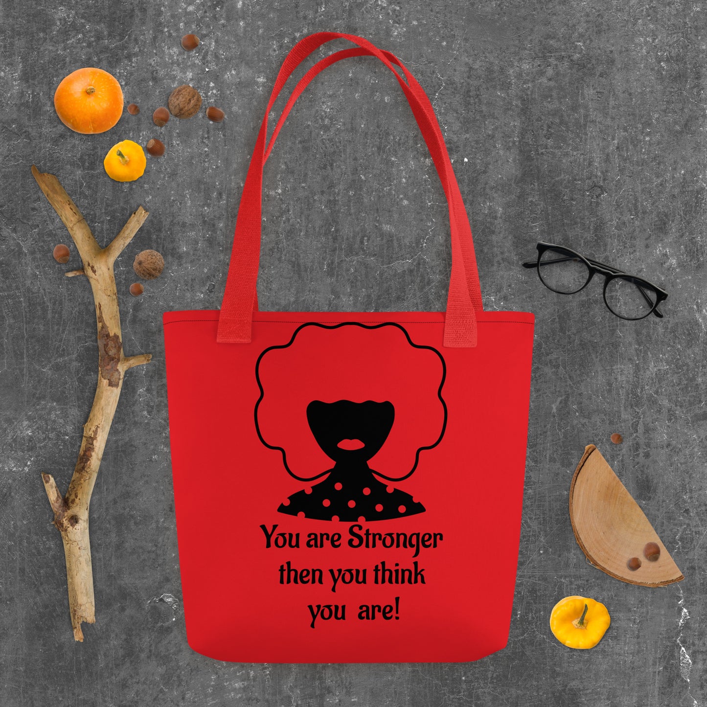 Red Tote bag