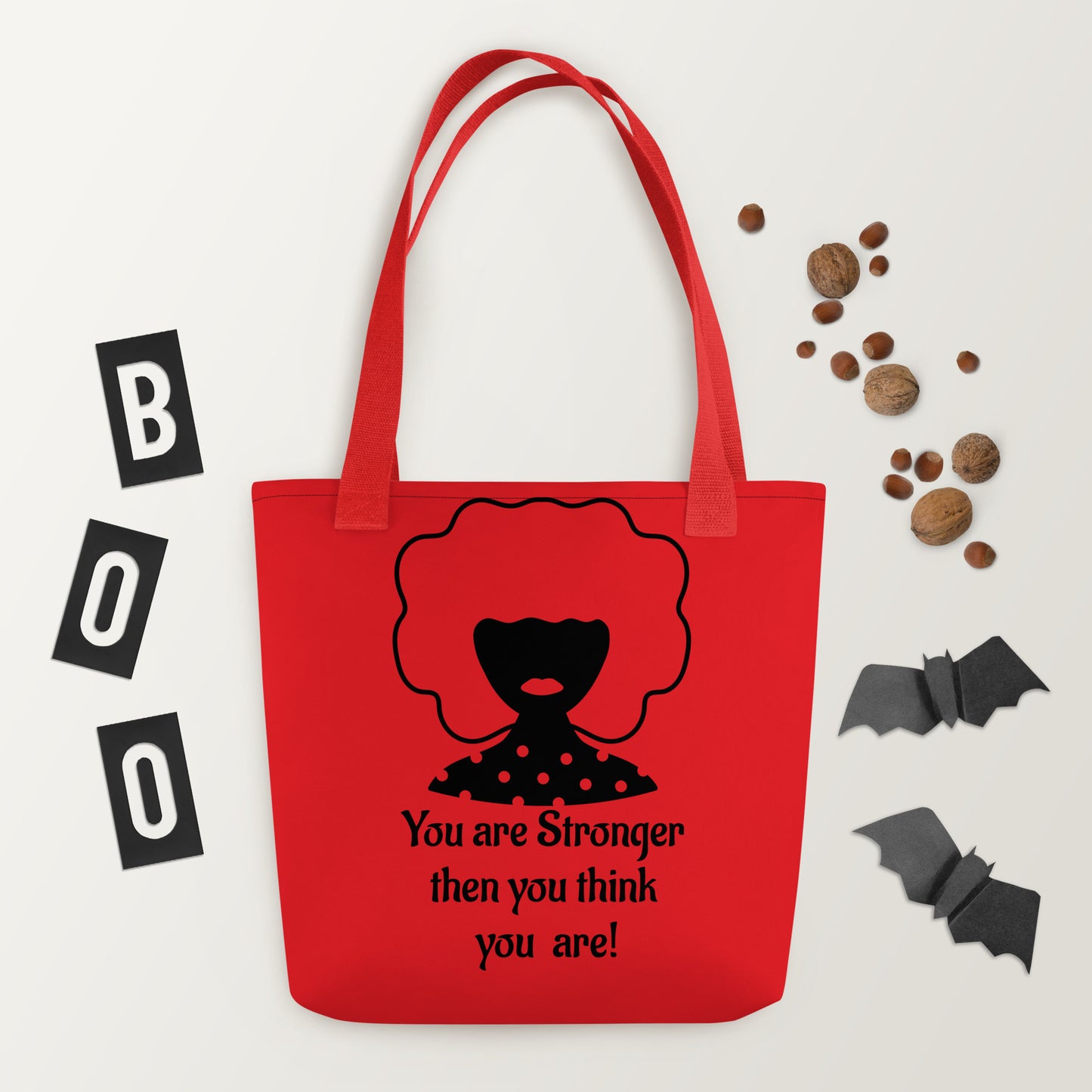 Red Tote bag