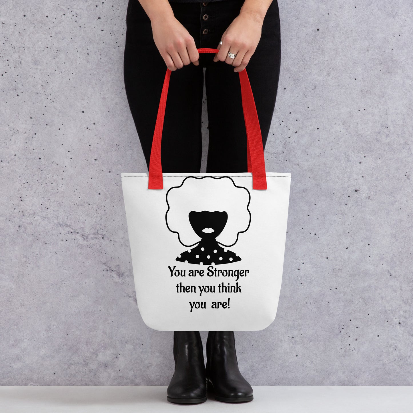 White Tote bag