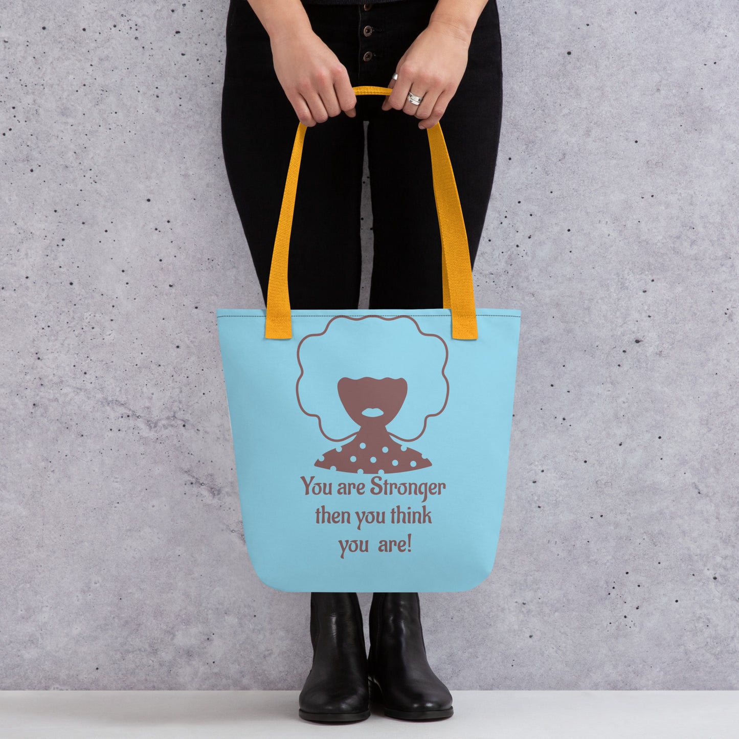 Stronger Tote bag