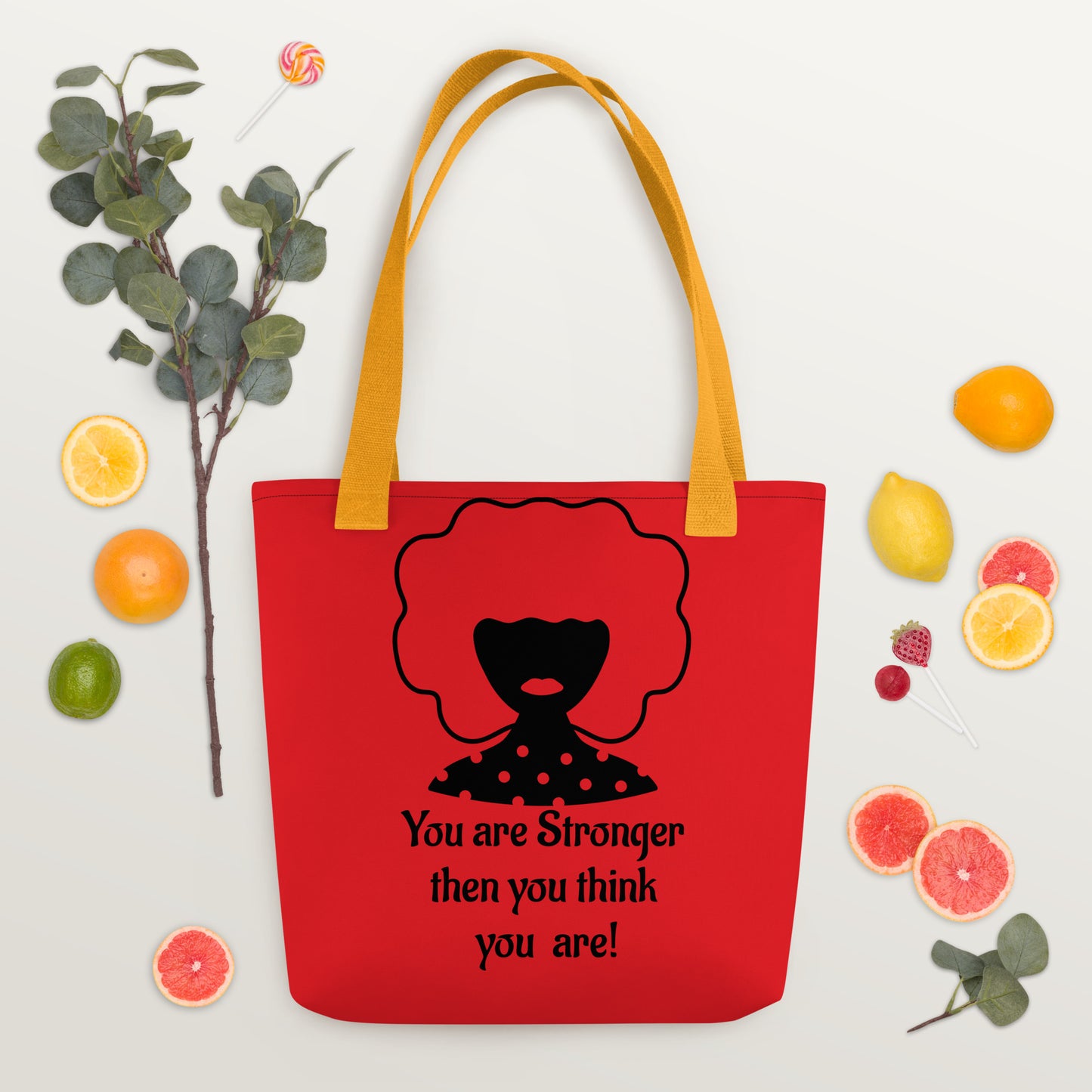 Red Tote bag