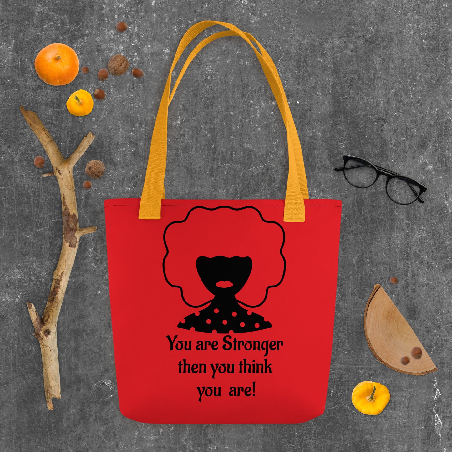 Red Tote bag