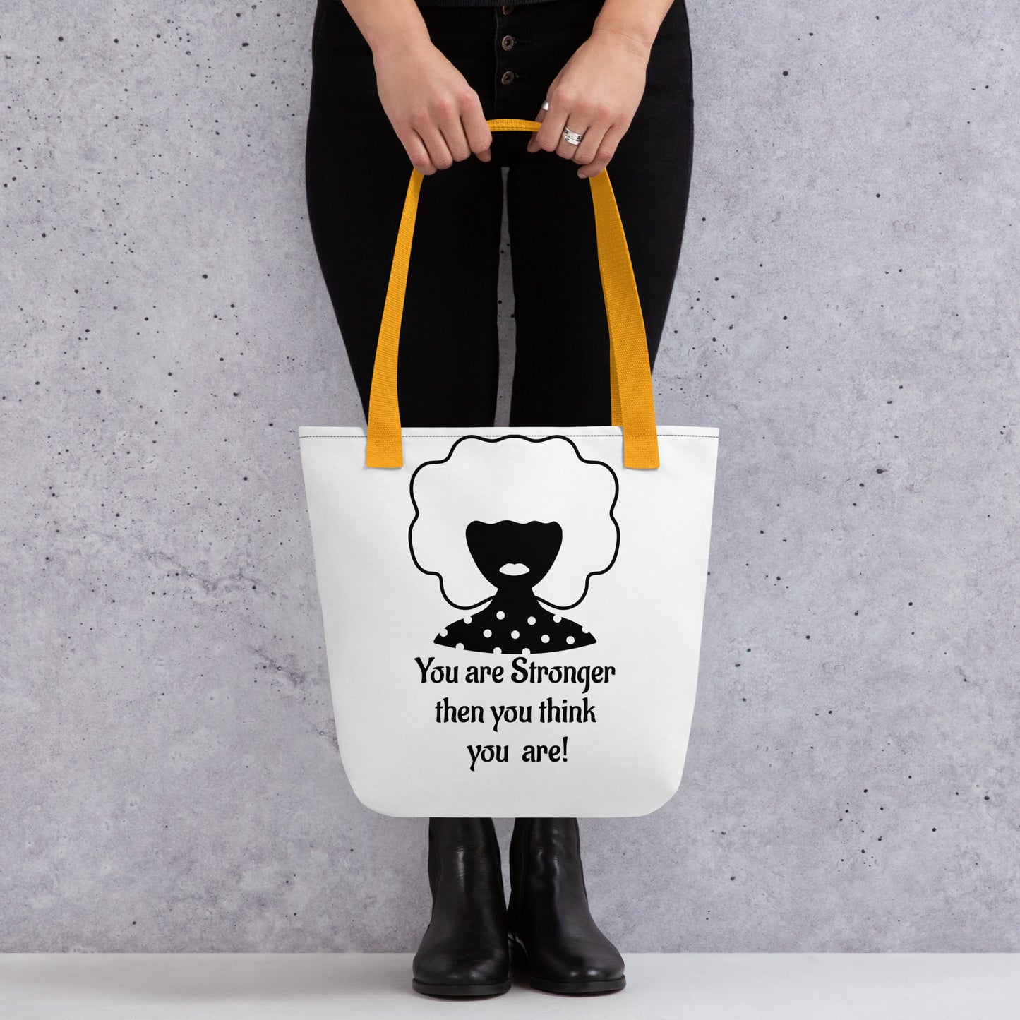 White Tote bag