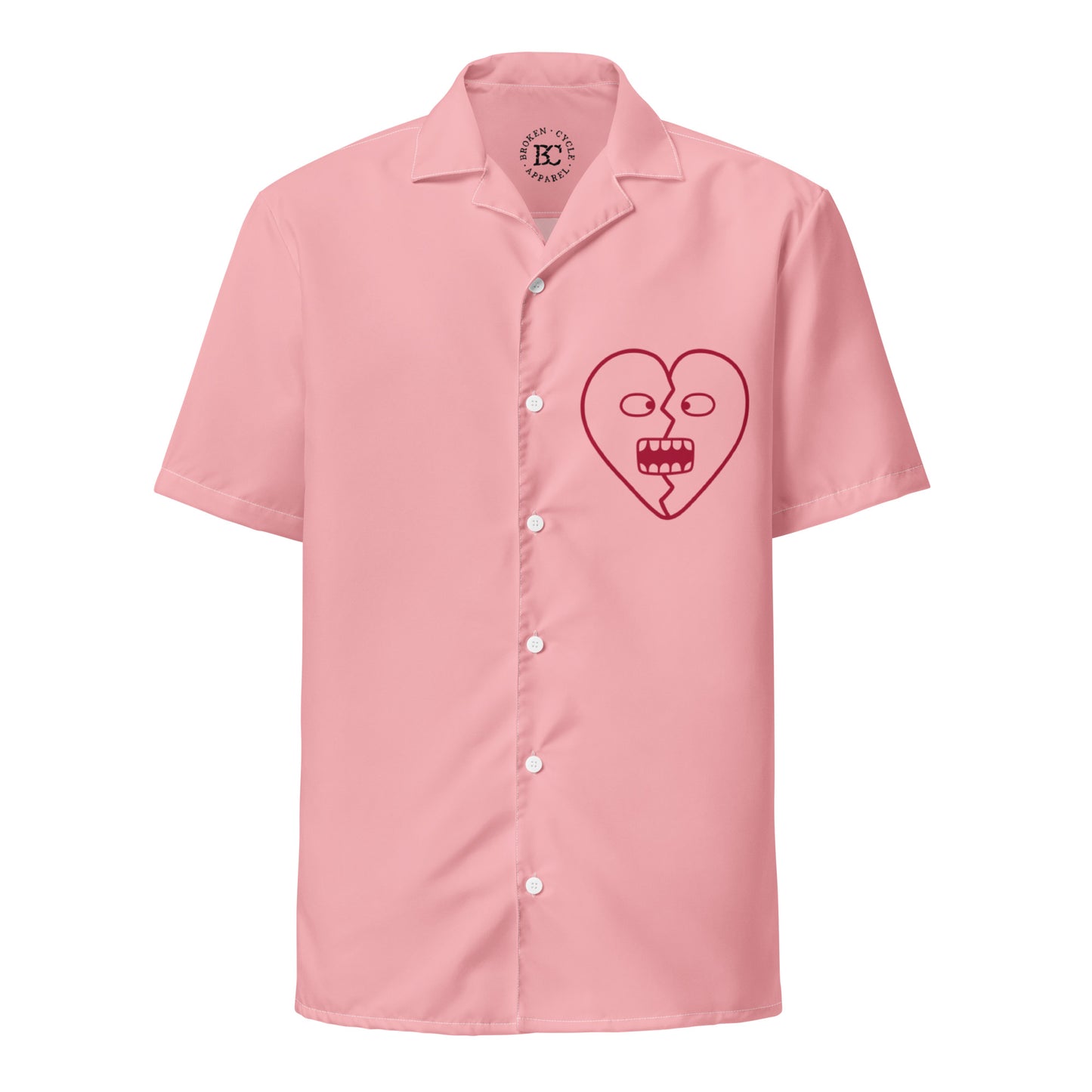 Pink WFMM Button Up