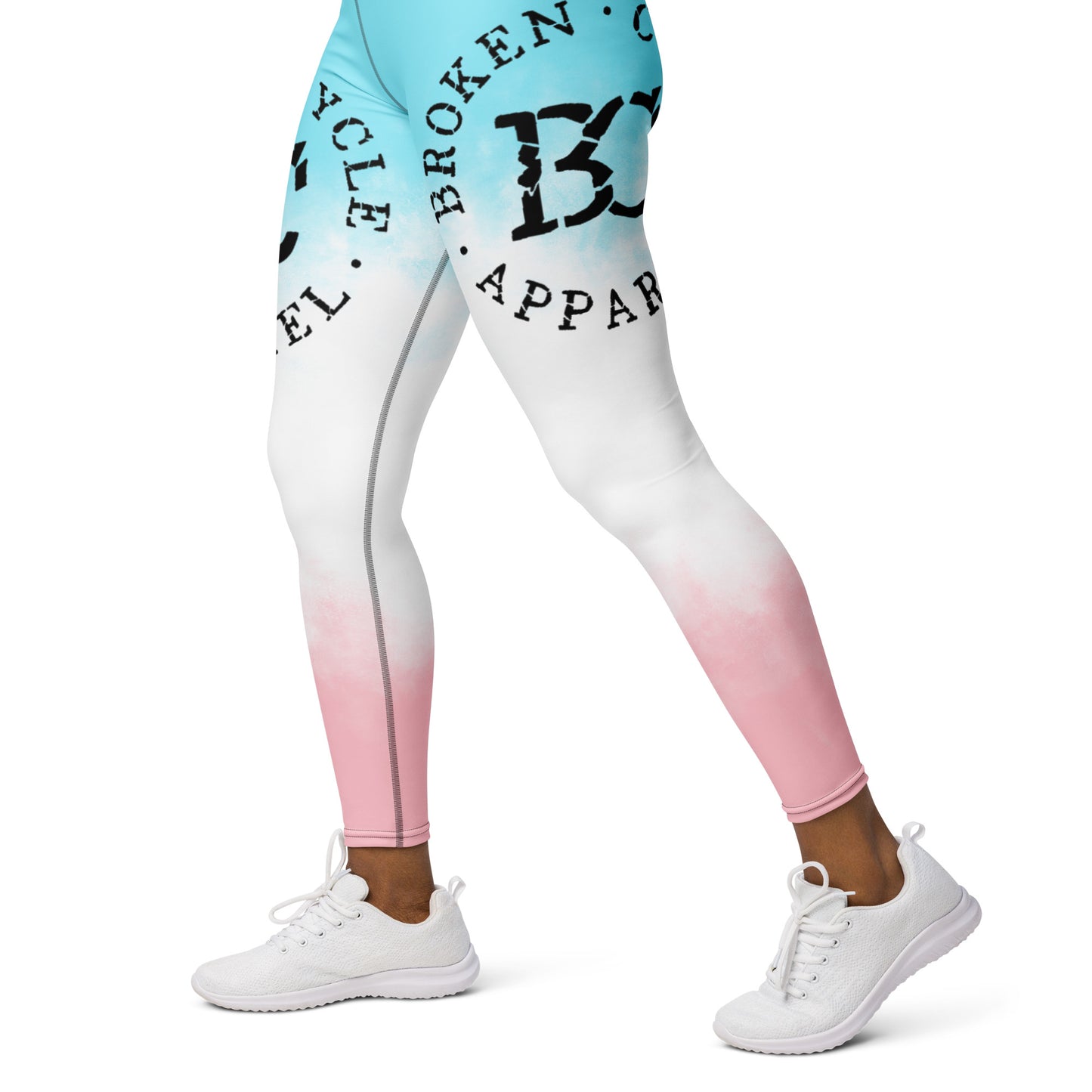 Cotton Candy Yoga Leggings