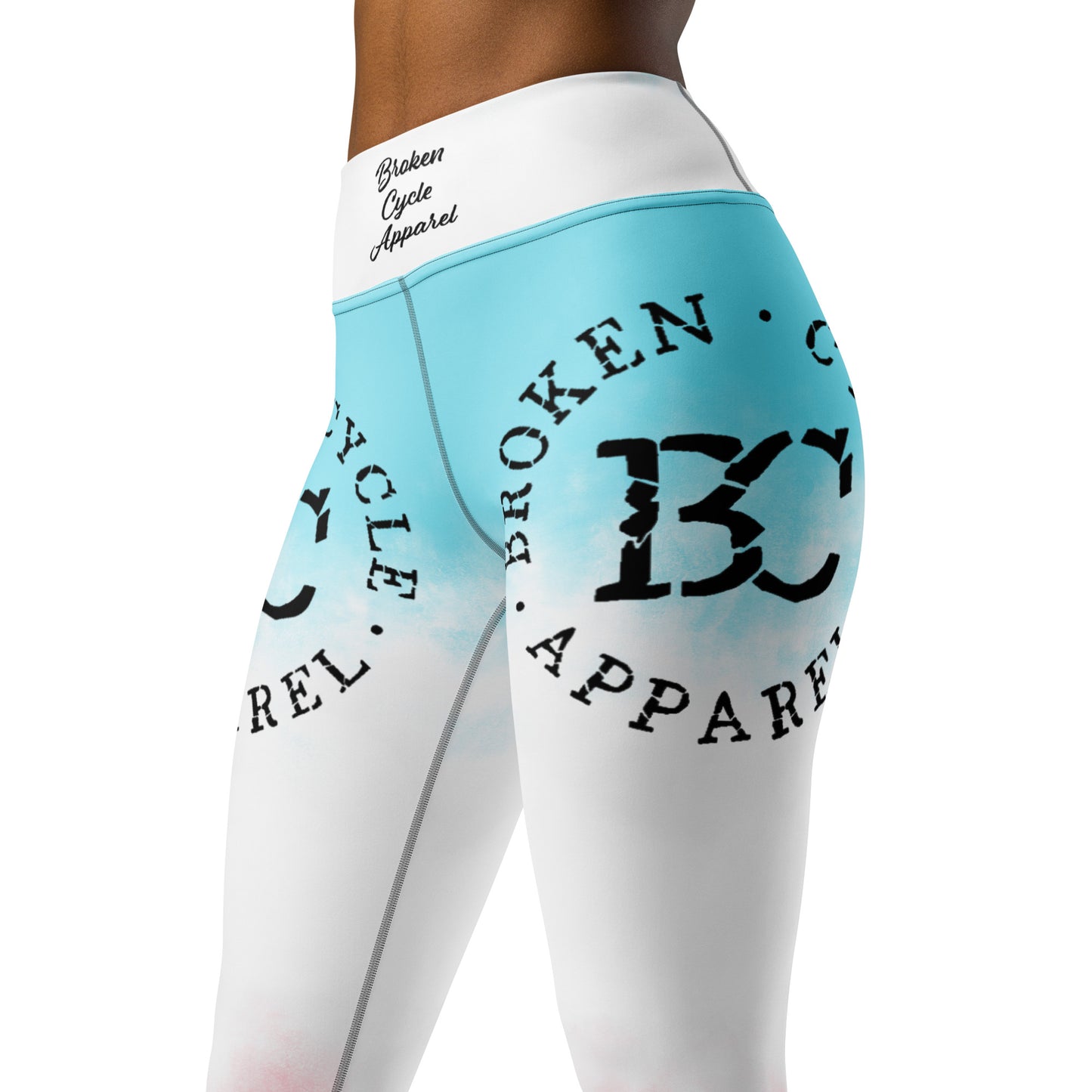 Cotton Candy Yoga Leggings