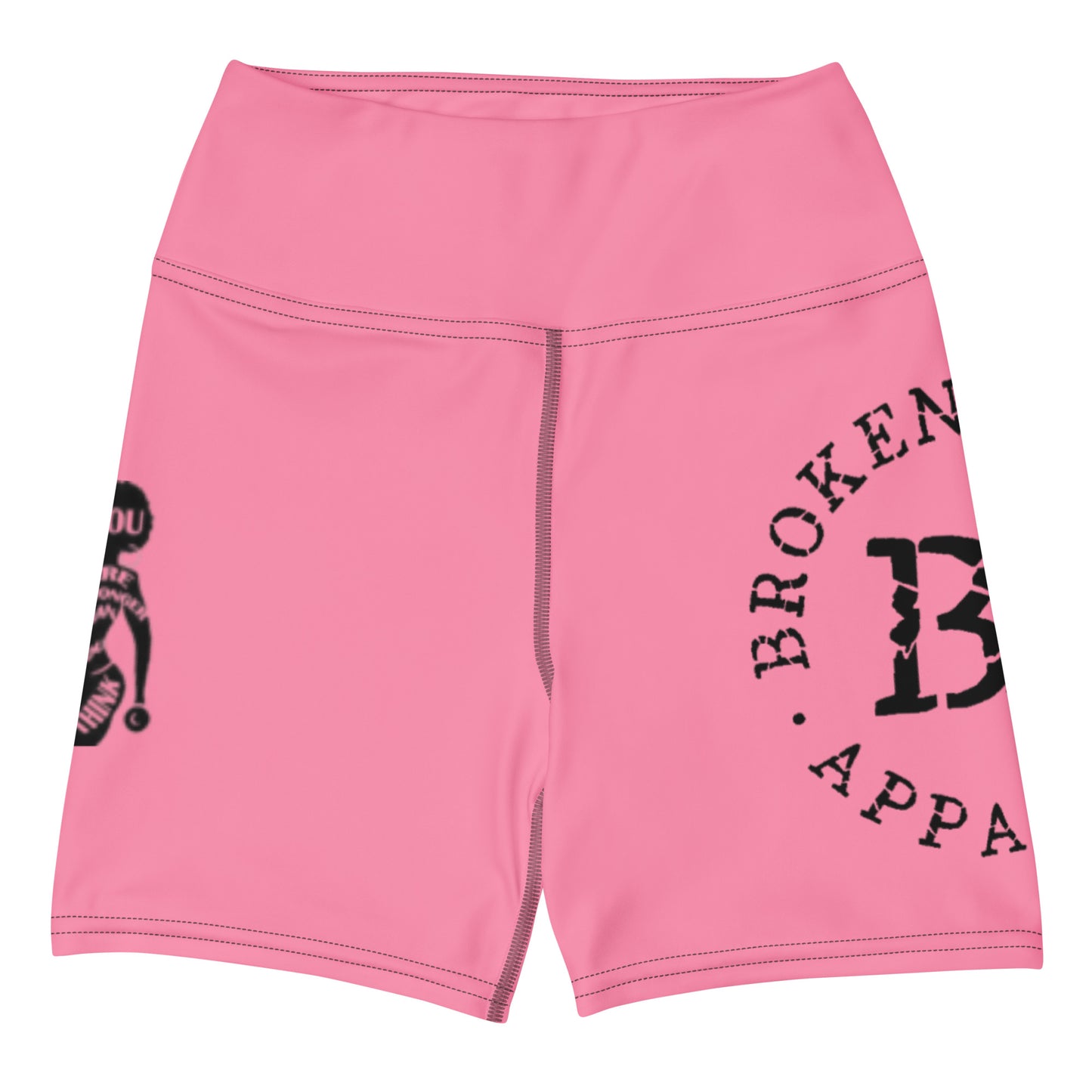 YASTYT: Yoga Shorts Pink