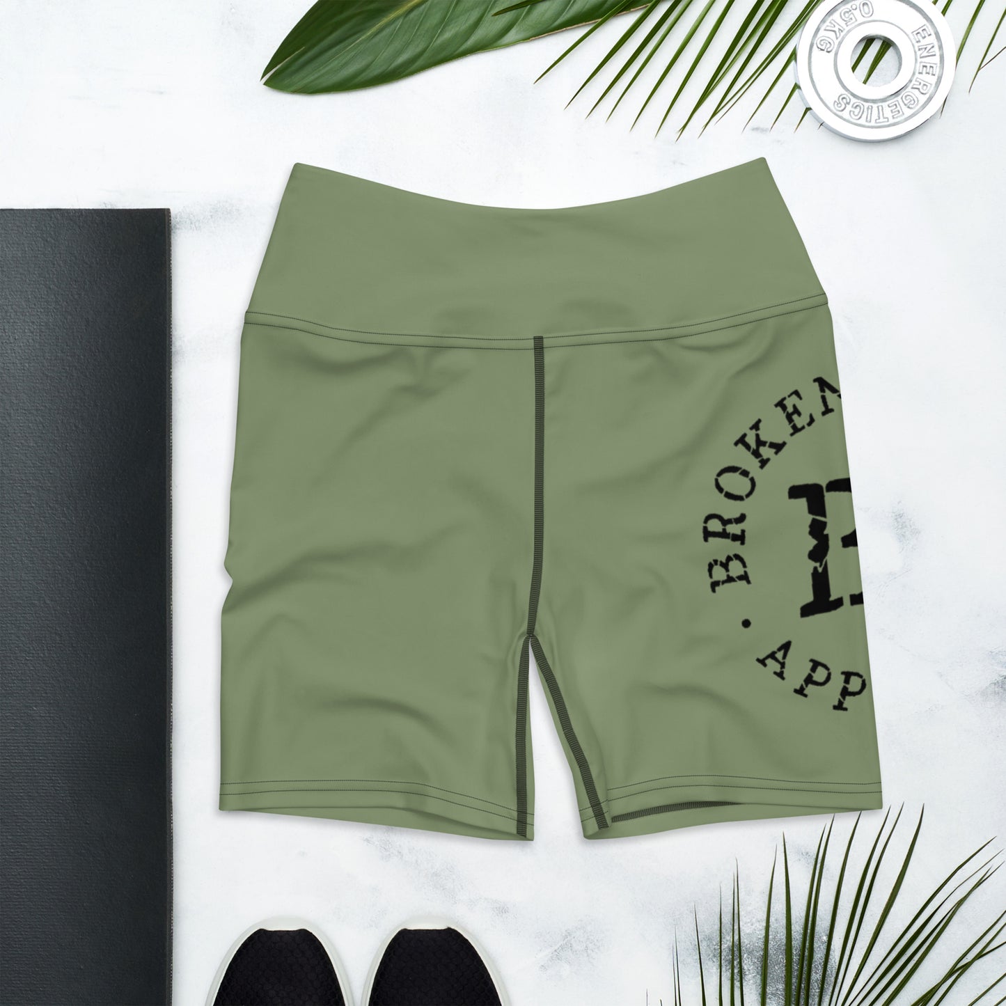 Yoga Shorts Green