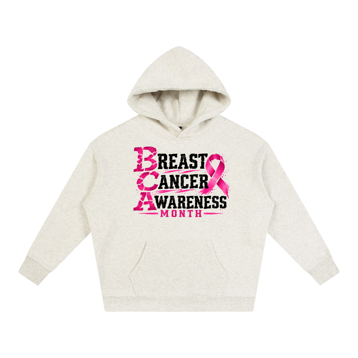BCA Cancer Oversize Fleeced Hoodie
