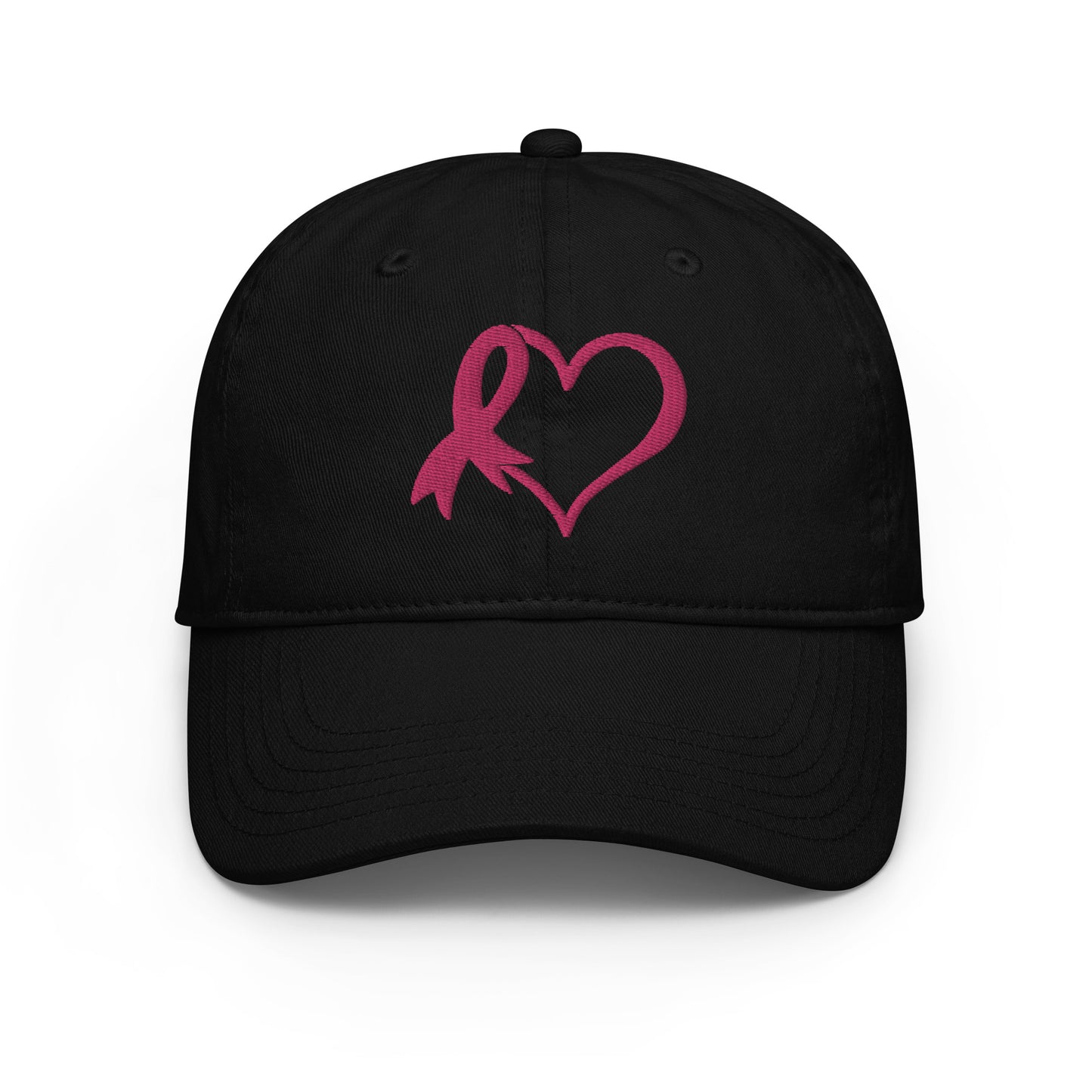 Pink Heart dad hat