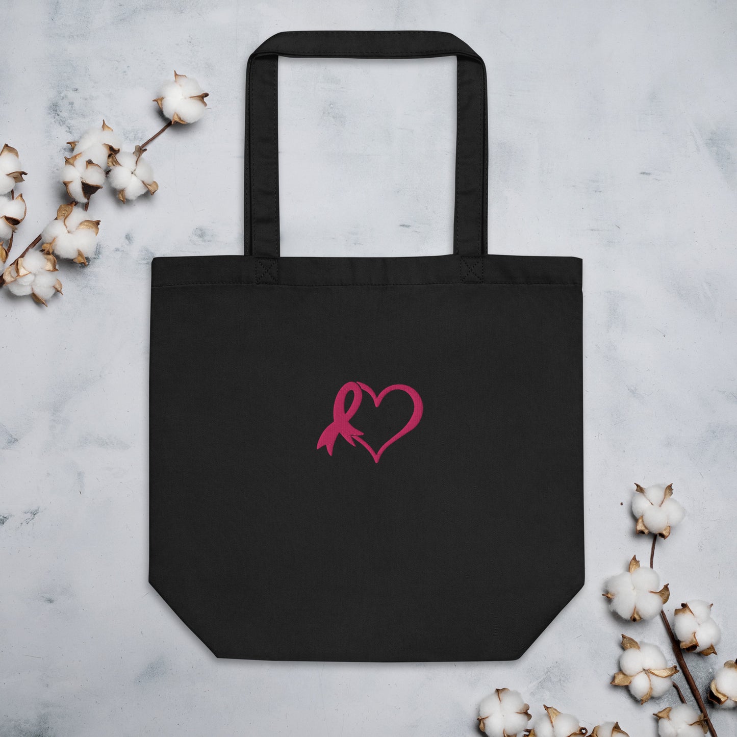 Pink Heart Tote Bag