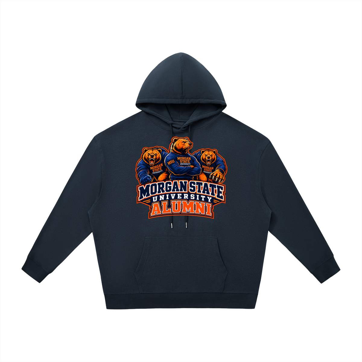 MSU Alumni Unisex Relaxed Pullover Hoodie