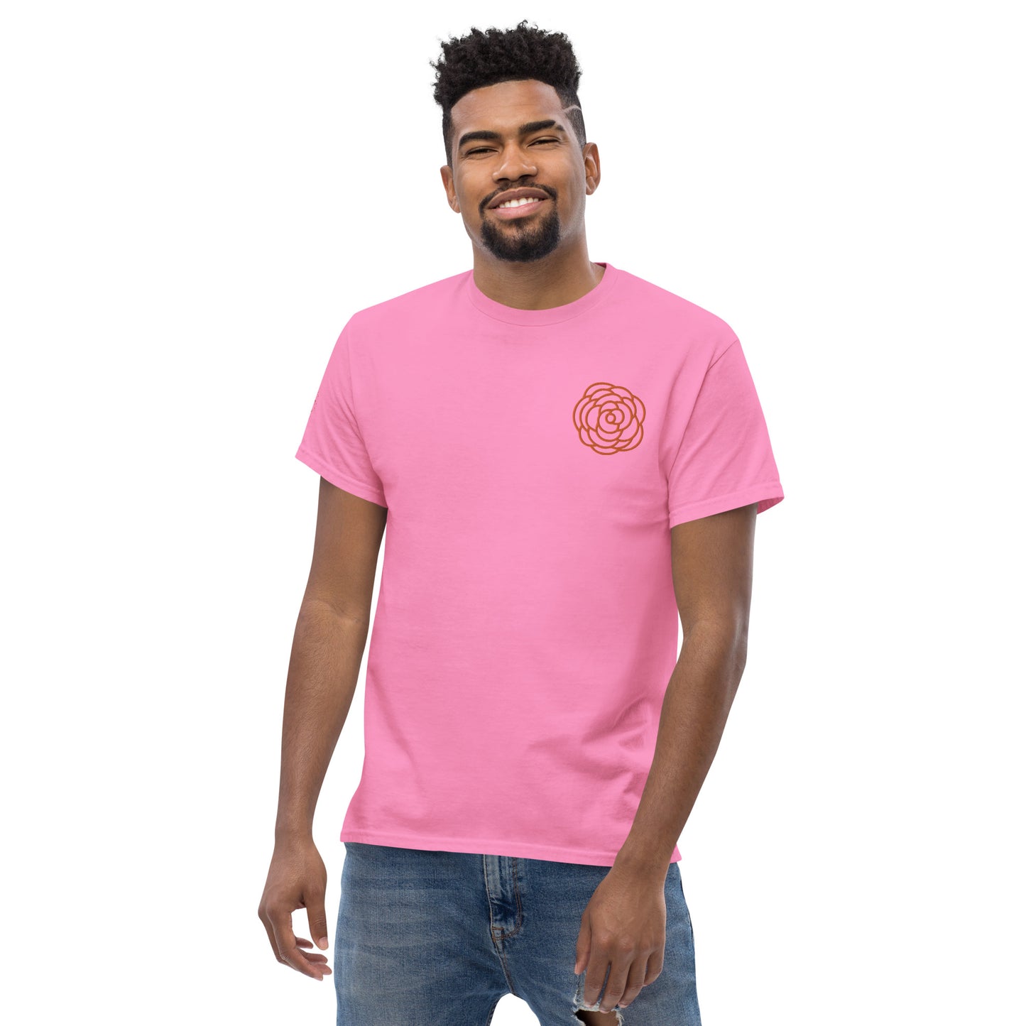 Rose Orange Men's classic tee