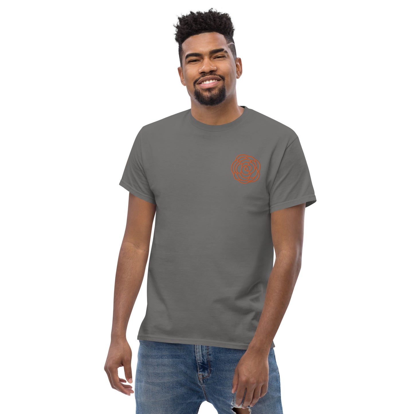 Rose Orange Men's classic tee