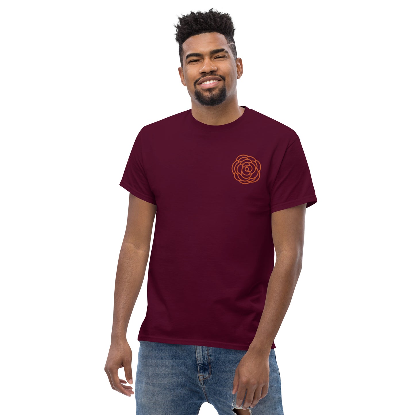 Rose Orange Men's classic tee