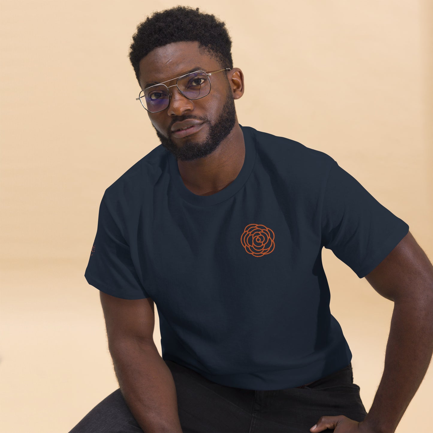 Rose Orange Men's classic tee