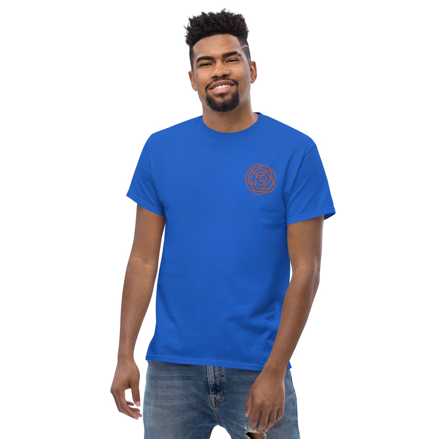 Rose Orange Men's classic tee