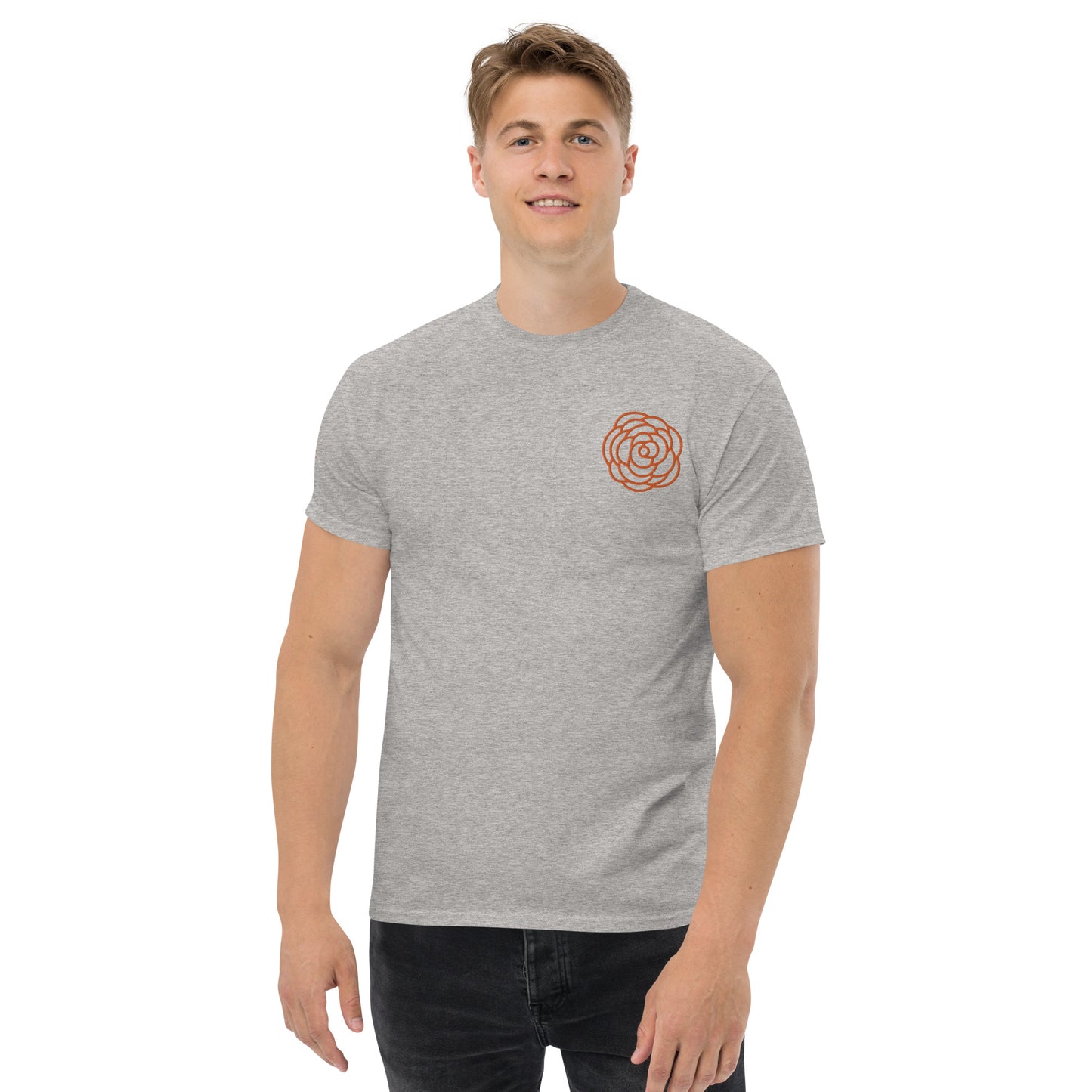 Rose Orange Men's classic tee