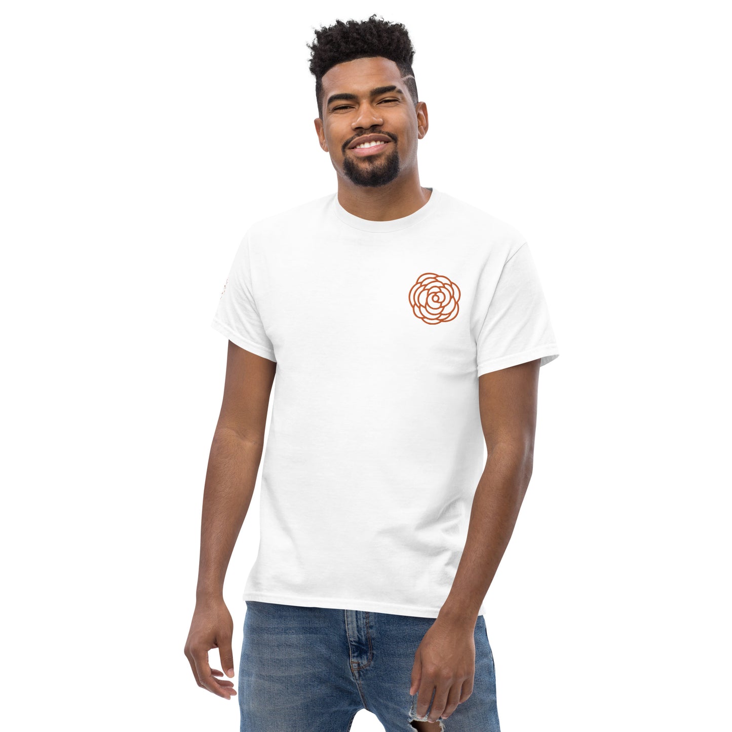 Rose Orange Men's classic tee