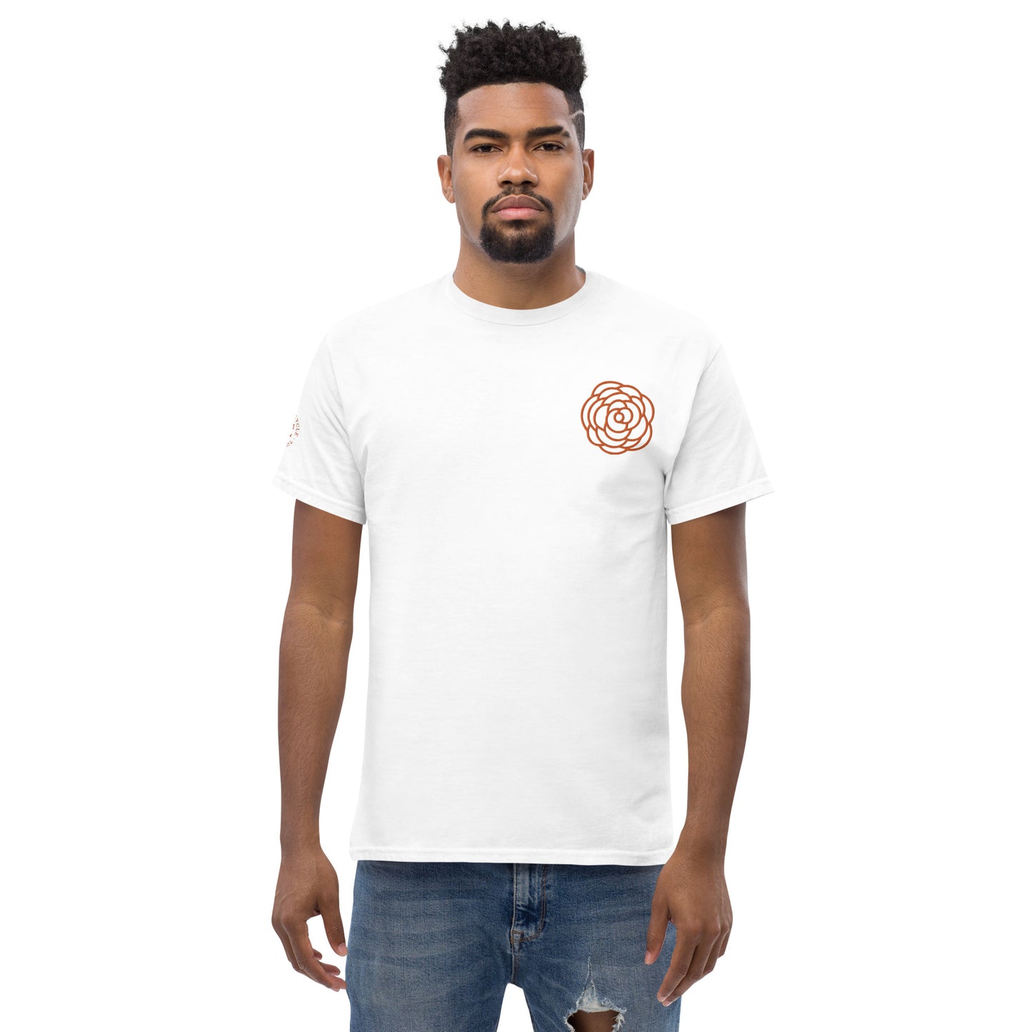 Rose Orange Men's classic tee