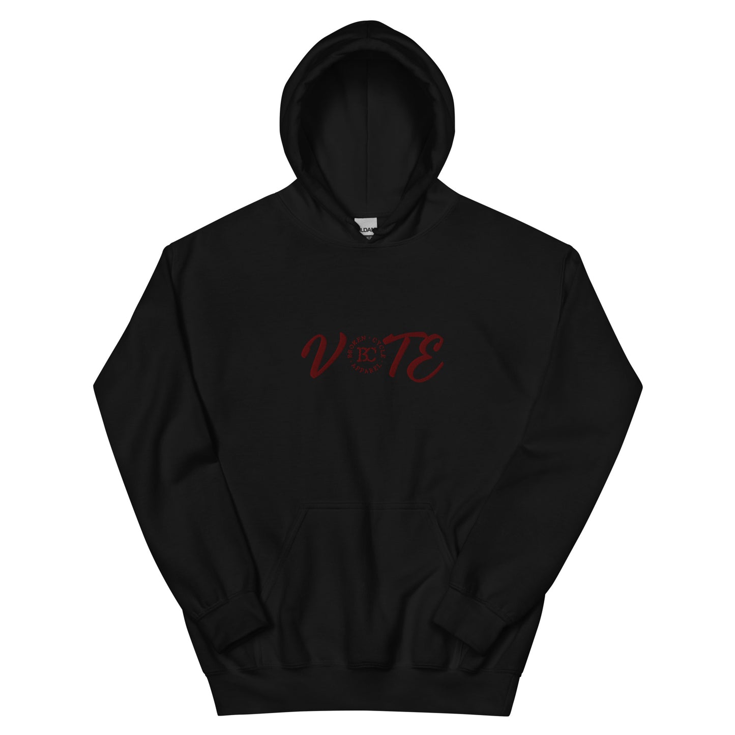 Maroon Stitich Ancestor Hoodie