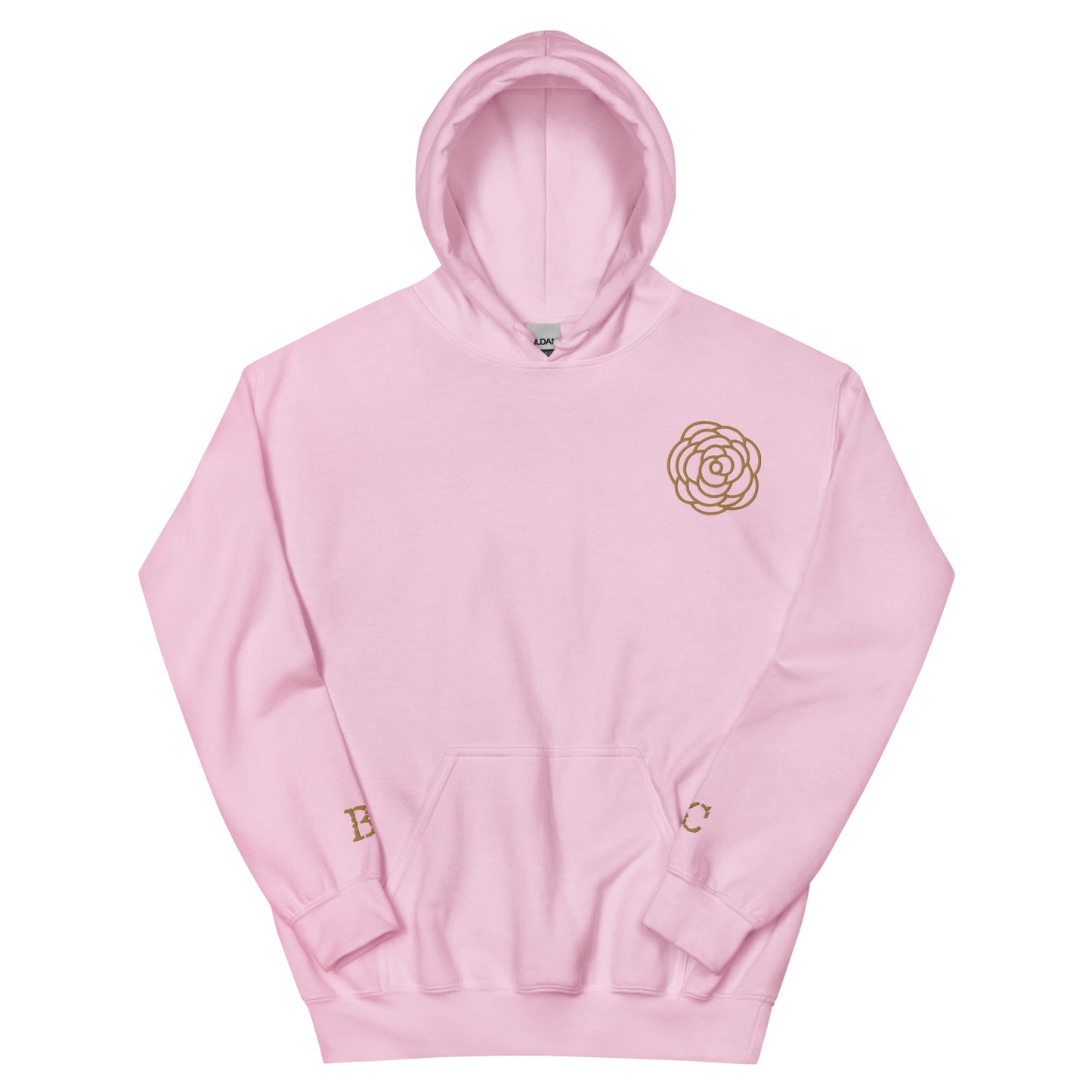 Cream Rose Unisex Hoodie