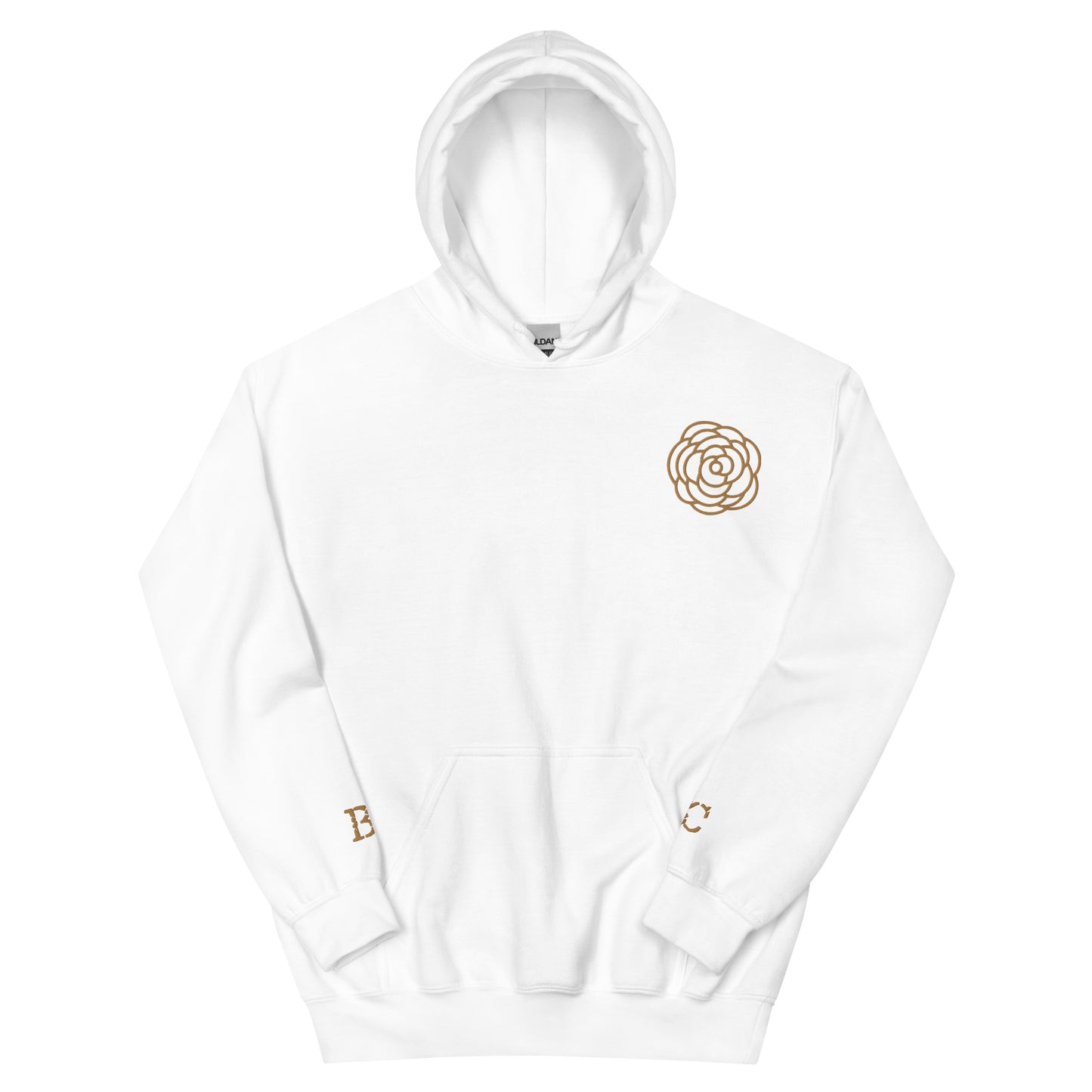 Cream Rose Unisex Hoodie